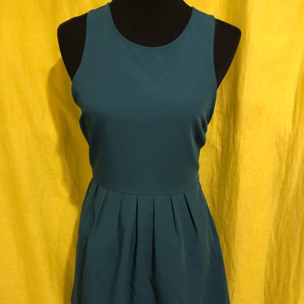 Dark turquoise dress